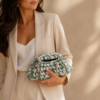 Mila Clutch – Emerald