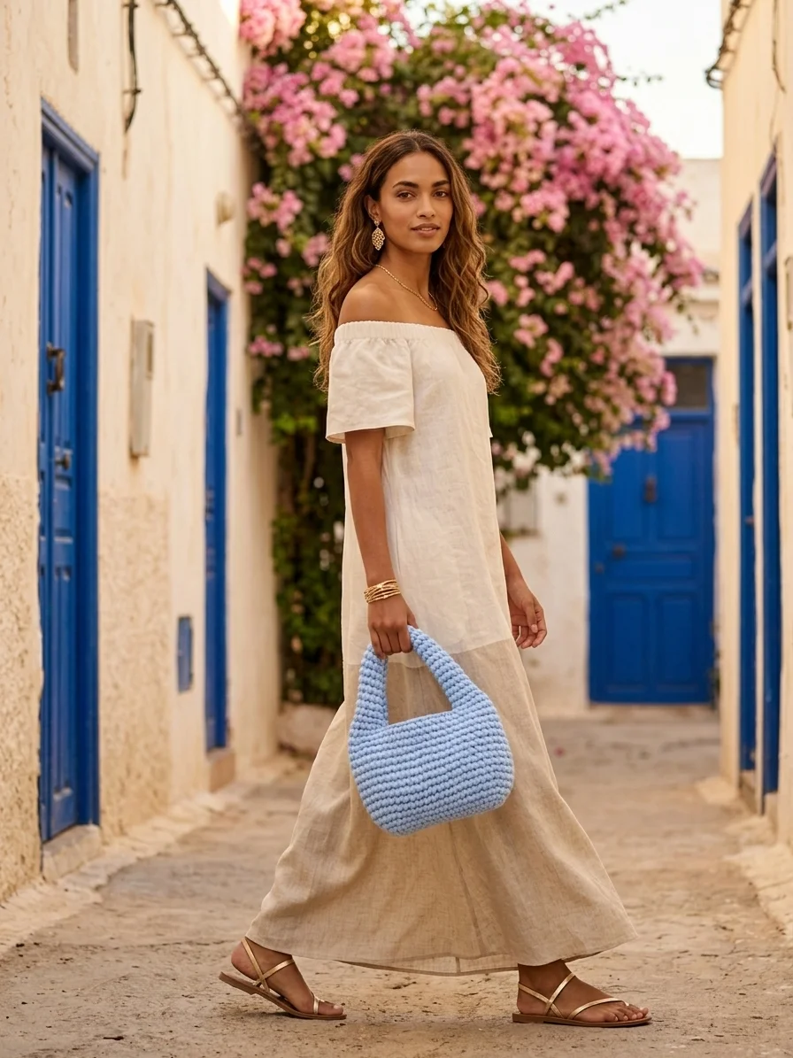Sac et pochette de soirée maroc